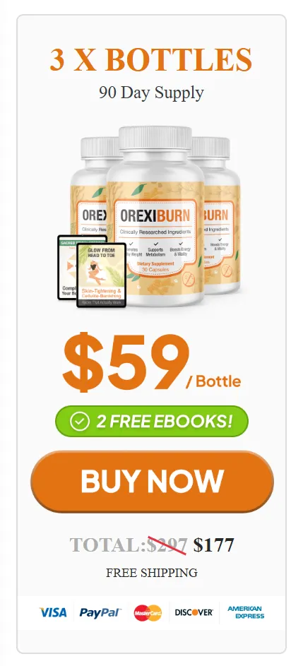 orexiburn 3 bottles